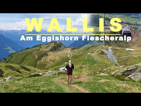 Wanderung am Eggishorn Alteschgletscher und Fiescheralp Panoramaweg