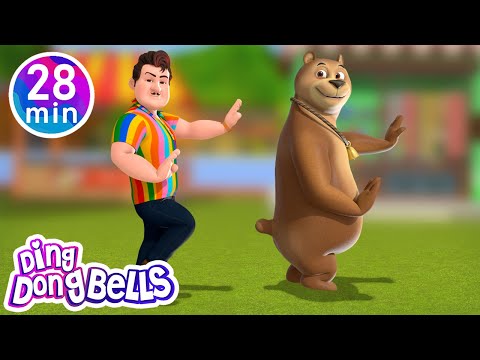 Re Mama Re Mama Re + 9 More Rhymes in Hindi | Nursery Rhymes | Ding Dong Bells