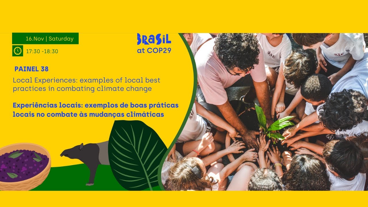 Painel 38 - Pavilhão Brasil COP 29