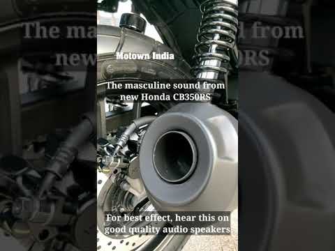 Thumbnail for Masculine exhaust note of new Honda CB350RS #shorts #hondacb350rs #hondamotorcycle #honda #hmsi by HMSI