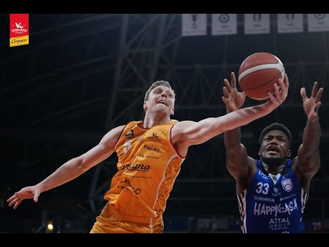 [Highlights] Carpegna Prosciutto Basket Pesaro - Happy Casa Brindisi: 86-84