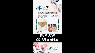 [ Review ] CD Warna + BERNINI 70102 + Celana Dalam Wanita - SCKMENWEAR