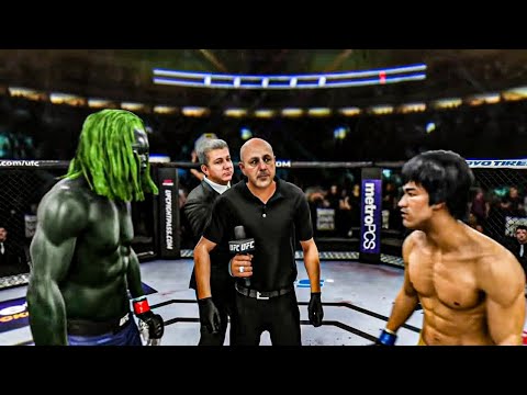 Alien vs. Bruce Lee (EA Sports UFC 3) - K1 Rules
