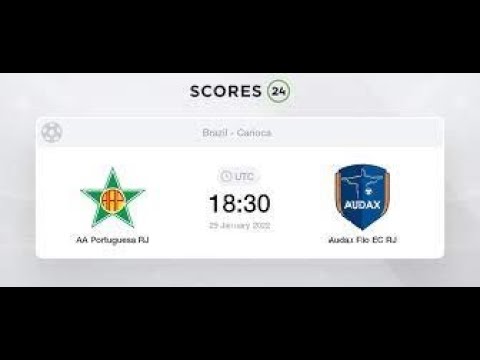 Campeonato Carioca  - Rodada 2 - Portuguesa RJ x Audax RJ (  Com Narração TV Sou Lusitano)