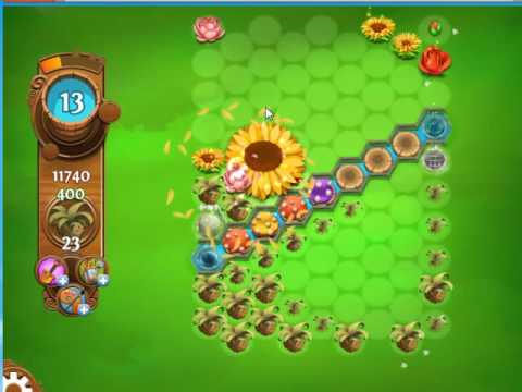 Blossom Blast Saga   Level  696  No Boosters