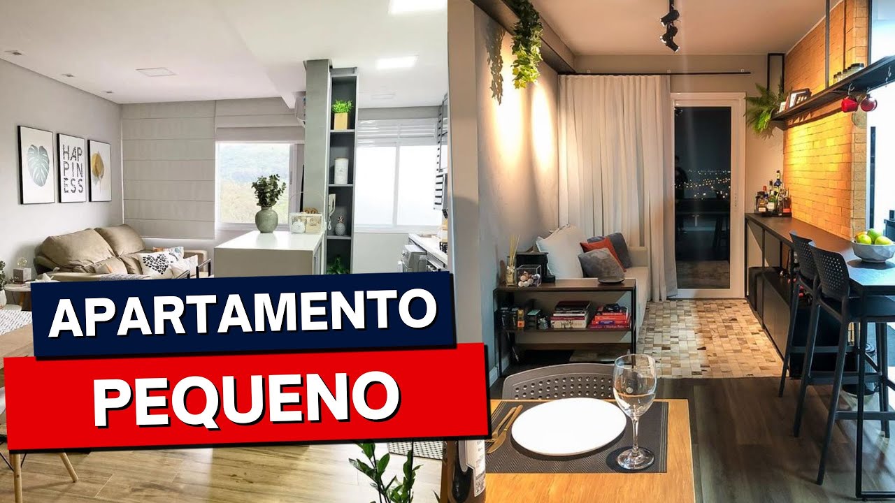 Dicas para DECORAÇÃO DE APARTAMENTOS PEQUENOS