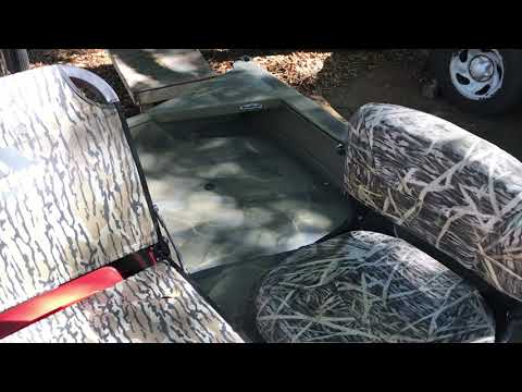 New seats for the boat. Millennium Marine B100