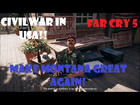 Make #Montana great again - #farcry5 #civilwar #usa