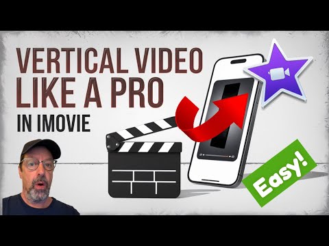 Make VERTICAL VIDEOS Like a Pro in iMovie!