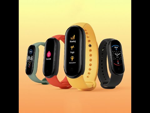 Smart Watch Original Xiaomi Mi band 5 11 Inch AMOLED Wristband Customized Watch Face 11 Sport Modes