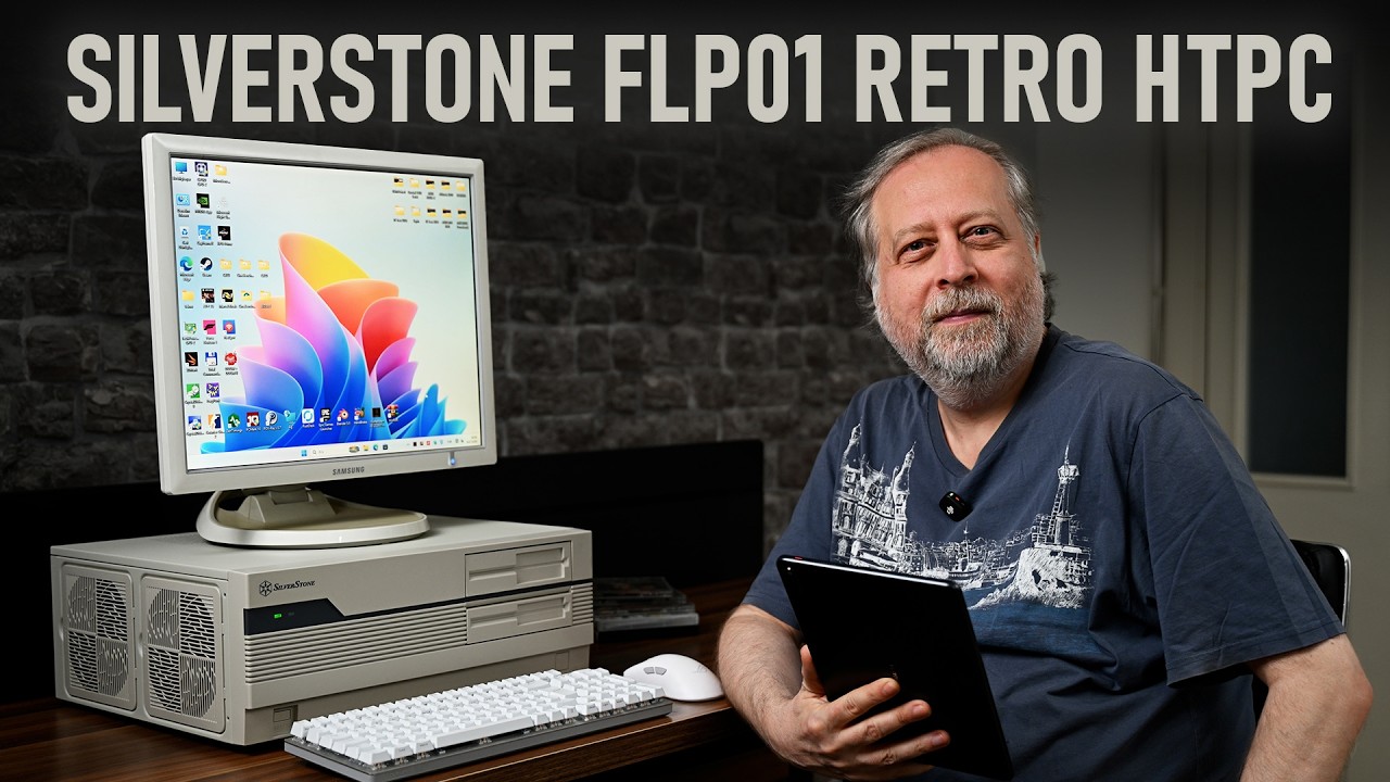 SilverStone FLP01 - Güncel PC'lere Eski Usül Kasa!