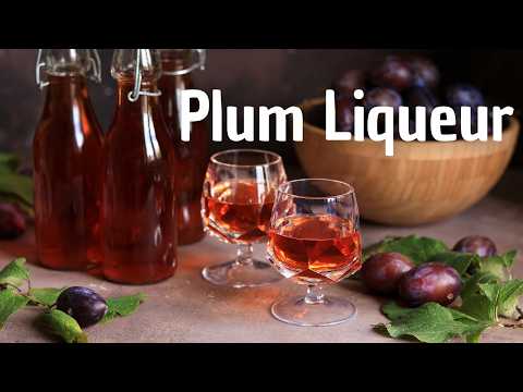 The Best Spiced Plum Liqueur Recipe - Perfect Christmas Gift