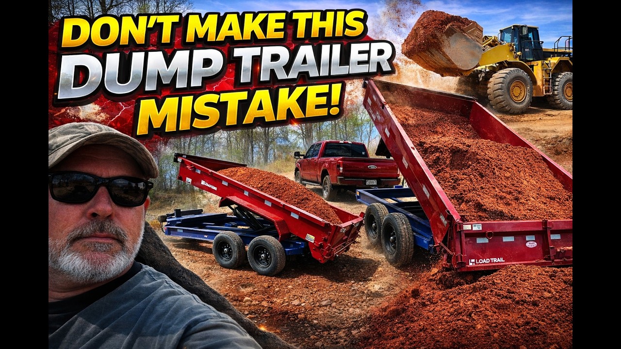 The Truth About Dump Trailers: Why I Ditched Heavy Frames for the Load Trail DL14!