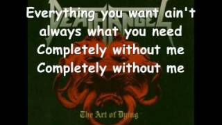 Completely - Art Of Dying (With Lyrics)