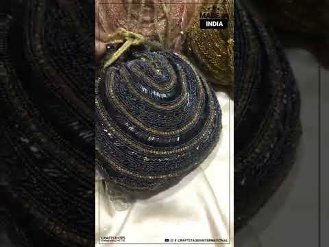 Designer Bridal Handmade Embroidered Potli Batua Bag