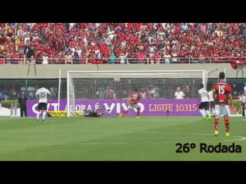 Flamengo 2 x 0 Figueirense - 26° Rodada - Gol de Diego