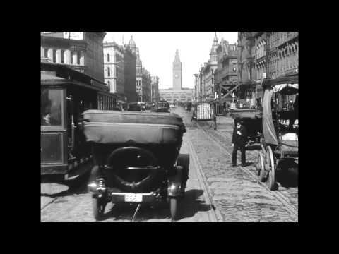A Trip Down Market Street, 1906: W/ NEW FOOTAGE!!!