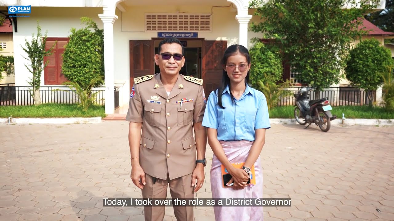 Somaly's TakeOver as a District Governor for a day