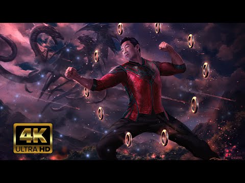 Dragon Battle "Great Defender vs Dweller of Darkness" | Shang-Chi and the Legend of the Ten Rings 4K