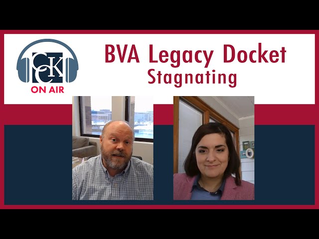 BVA Docket Backlog Stagnating: Board of Veterans' Appeals