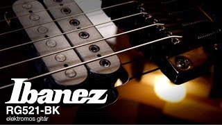 Video thumbnail for Ibanez RG521-BK elektromos gitár by HangszerPláza