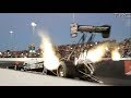 John Force battles daughter Brittany Force for the first time! - Top Fuel Race -