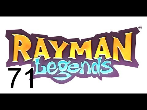Rayman Legends 100% Walkthrough Part 71 - Shields Up... And Down Invaded
