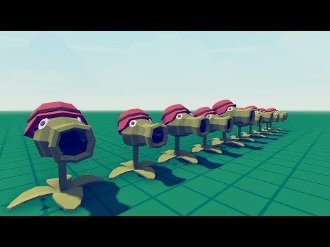 Plant Vs Zombies in TABS｜Totally Accurate Battle Simulator TABS