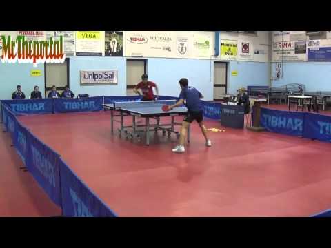 Table Tennis Italian League 2016 - Qian Cheng Vs Daniele Pinto -