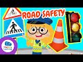 Road Safety For Kids Let S Learn To Cross The Street Happy Learning