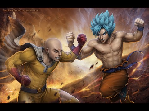 GOKU VS SAITAMA 2022 [ Fan Animation ] One Punch Man Vs Dbz