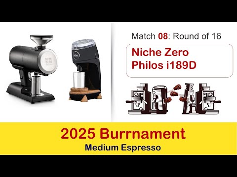 Match 08: Mazzer Philos i189D vs Niche Zero
