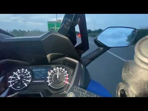 2022 Honda Forza 125 J. Costa Variator Real World Riding Testing Performance Onboard Footage