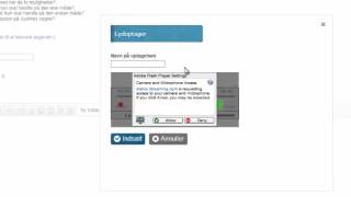 Recording sound on ItsLearning