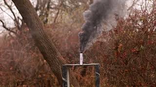 Black Smoke Bomb - SBFX Colored Smoke Grenades