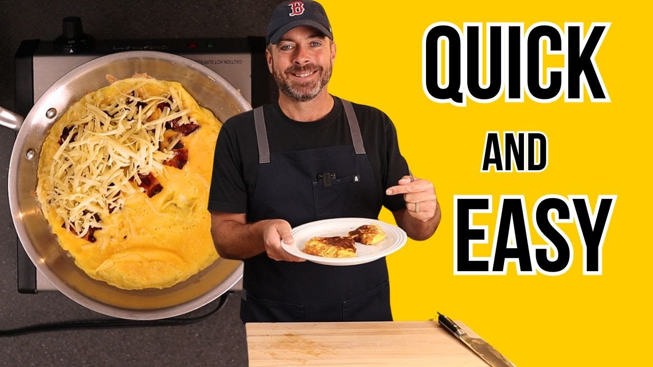 How to Make An Omelet | Bacon Egg and Cheese