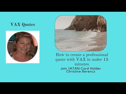 HOW TO: VAX Quick Quote in under 15 minutes