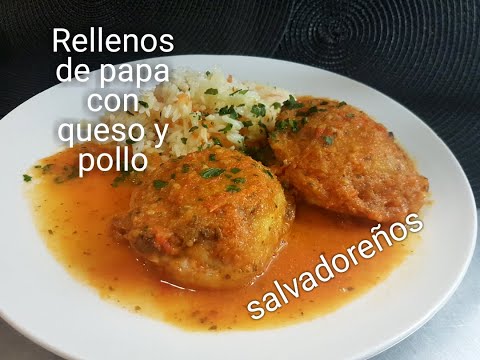 RELLENOS DE PAPA SALVADOREÑOS - PASO A PASO