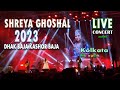 DHAK BAJA KASHOR BAJA SHREYA GHOSHAL LIVE CONCERT NICCO PARK KOLKATA 2nd DEC 2023