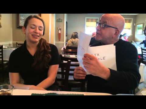 How to pronounce dishes at an Italian restaurant