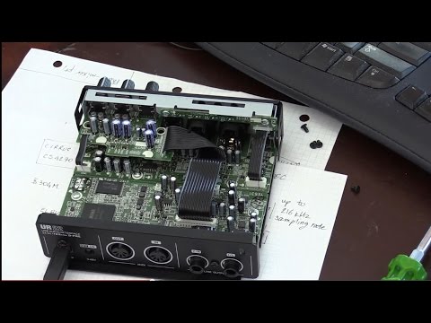 Episode 12, Steinberg UR-22 24bit/192kHz USB Audio Interface review, teardown and experiments