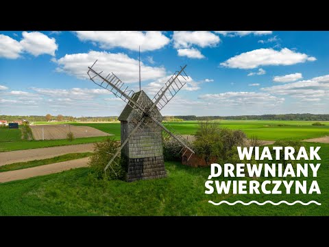 Wiatrak koźlak Świerczyna. Mapa Wielkopolski. mapawielkopolski.pl