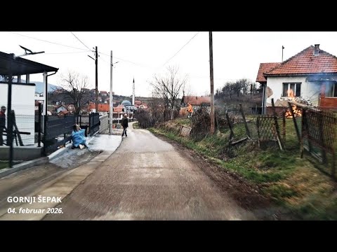 Kroz Gornji Šepak - predivno podrinjsko naselje - 04. februar 2026.