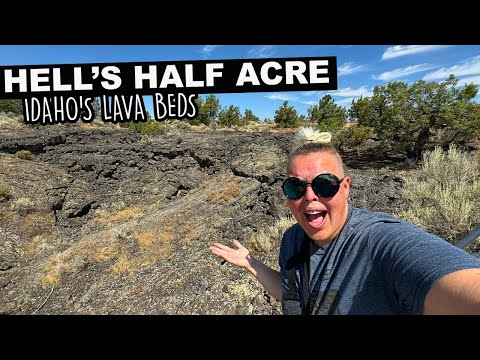 Took A Trip To Hell's Half Acre | Idaho's Lava Beds & Most Unique Geological Feature | Short Trail