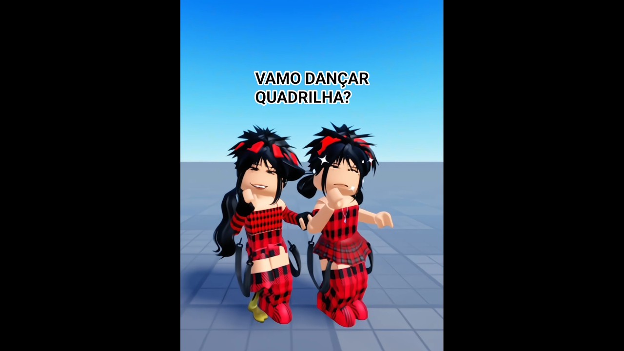 Vamo dançar quadrilha?😼 #roblox #shorts #edit