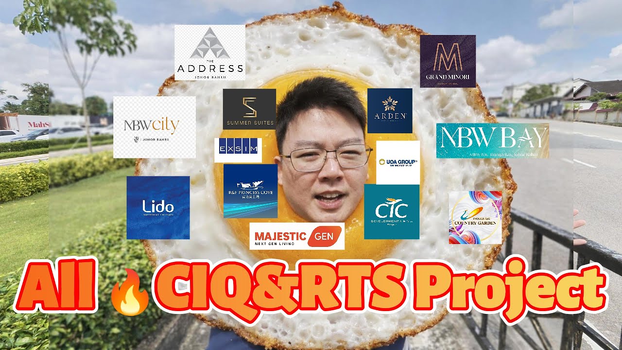 [JB CIQ] All 2025 HOT Property Projects in Johor Bahru | Prime (Egg Yolk) & Growth (Egg white) Areas