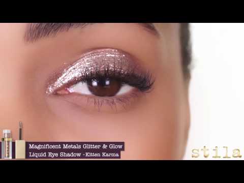 3 Ways To Apply Glitter & Glow Liquid Eyeshadow | Stila Cosmetics