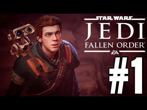 Star Wars Jedi: Fallen Order Gameplay Walkthrough Part 1 - CAL THE JEDI!