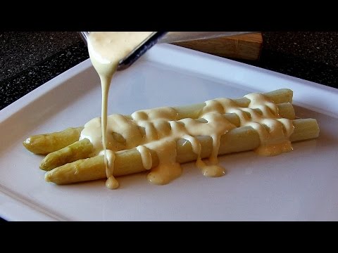 REZEPT: SPARGEL MIT BLITZ-HOLLANDAISE - schnell und einfach selber machen!