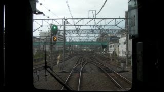 preview picture of video '東武野田線・前面展望 柏駅から新柏駅 Train front view(Kashiwa City,JAPAN)'